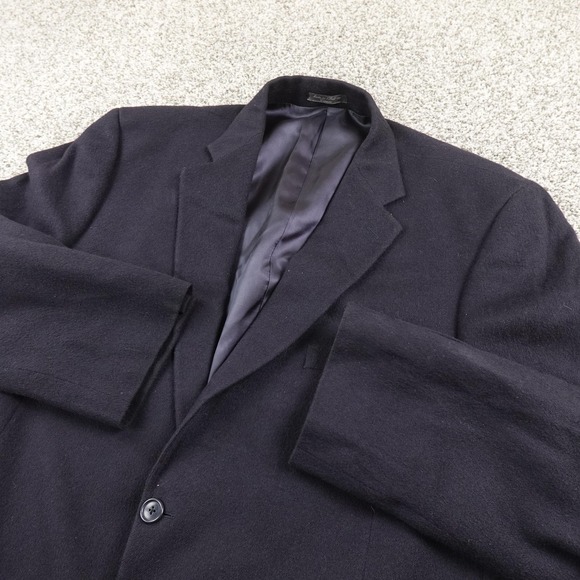 VTG Loro Piana Camel Hair Blazer Mens 50 Blue Sport Coat Suit Jacket Top Canada